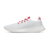 Men's Tree Runner - Blizzard/Bold Red (Blizzard Sole)