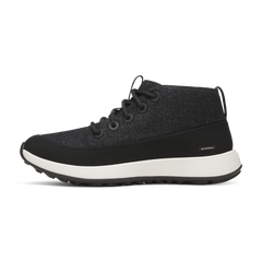 Men's Wool Runner NZ Mid Waterproof - Natural Black (Natural White Sole)
