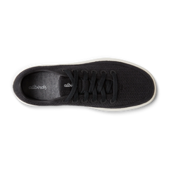 Men's Wool Piper Go - Natural Black (Natural White Sole)